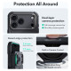 ESR Cyber ​​Kickstand MagSafe Case for iPhone 17 Pro Max - Black