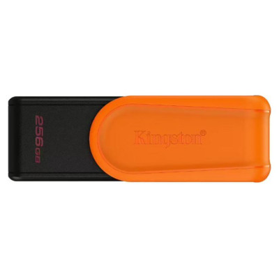 Kingston 256GB Portable USB 3.2 Gen 1 DataTraveler Exodia S (Black/Orange)