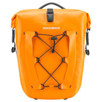Rockbros 30140022003 waterproof bicycle bag for trunk - orange