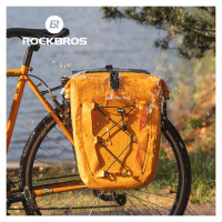 Rockbros 30140022003 waterproof bicycle bag for trunk - orange