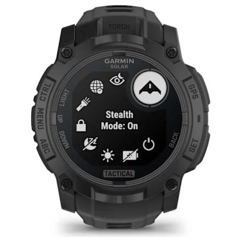 Garmin SMARTWATCH INSTINCT 3 SOLAR/BLACK 010-02935-50 GARMIN