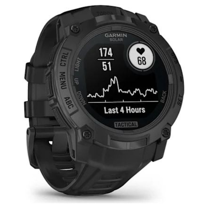 Garmin SMARTWATCH INSTINCT 3 SOLAR/BLACK 010-02935-50 GARMIN