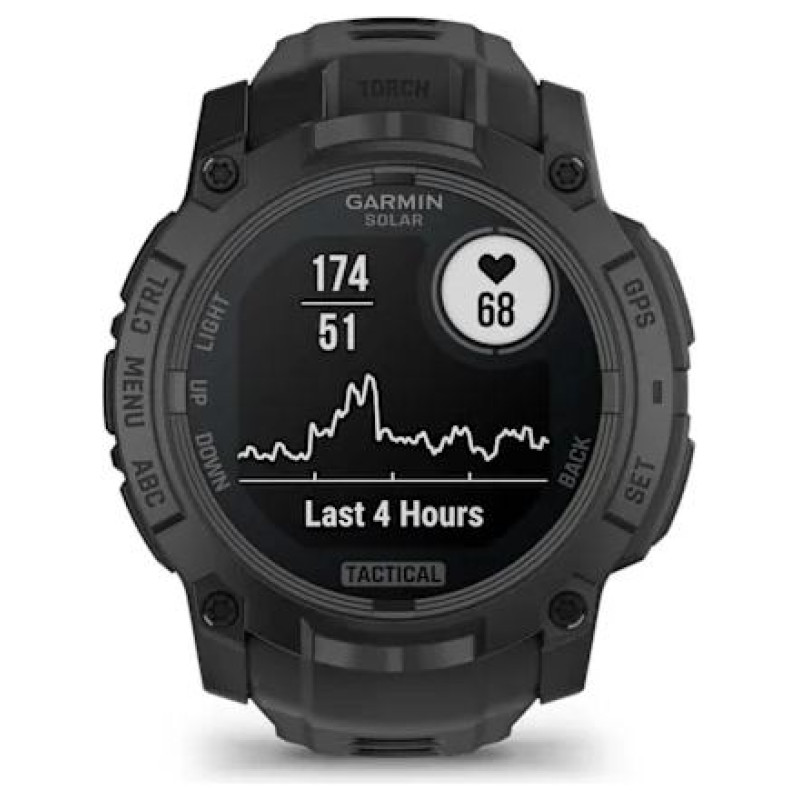 Garmin SMARTWATCH INSTINCT 3 SOLAR/BLACK 010-02935-50 GARMIN