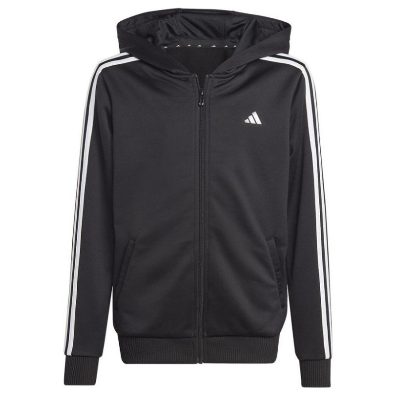 Adidas Sweatshirt adidas Tr-Es 3 Stripes Full-Zip Hoody Jr HY1102 (152 cm)