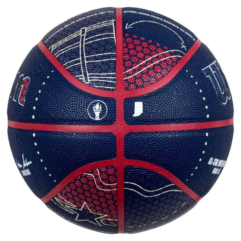 Wilson NBA All-Star 2024 Indianapolis Collector Ball WZ2015601XB (7)