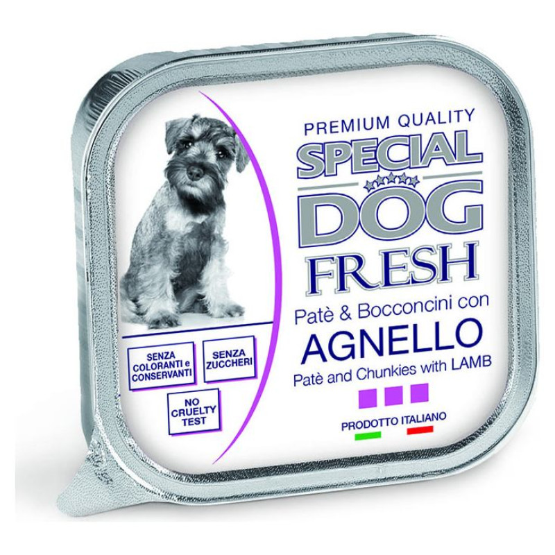 Special Dog Fresh pastēte un gabaliņi ar jēra gaļu 150 g