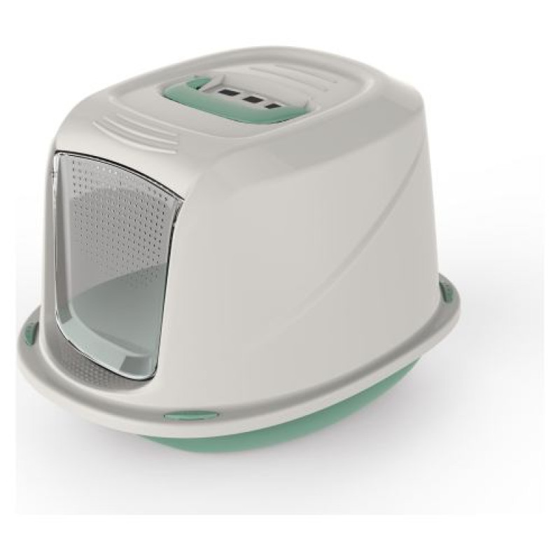 Georplast Slēgtā kaķu tualete ar filtru Galaxy Deluxe 45x36x31,5 cm, dažādas krāsas