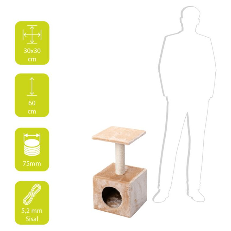 Europet Bernina Nagu asināmais ABEY 30x30x60cm bē&scaron;s