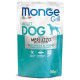 Monge Dog Grill Pouch Adult Chunkies Rich in Codfish 100 g