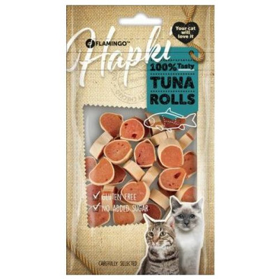 Flamingo gardumi kaķiem TUNA ROLLS 50 g.
