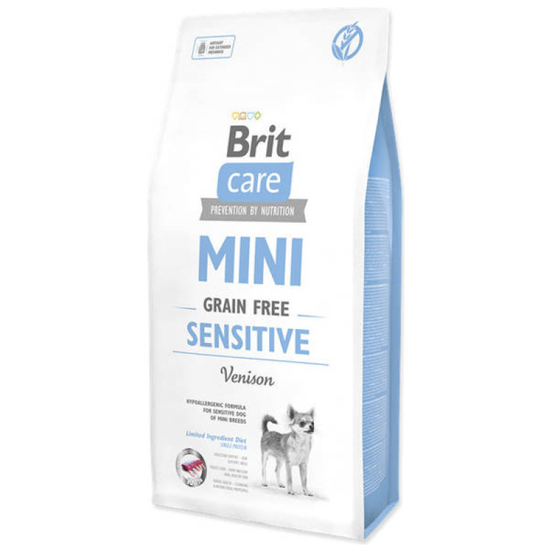 Brit Care Mini Sensitive Venision 7 kg barība suņiem