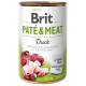 Brit CARE wet Duck Paté & Meat 400 g konservi suņiem