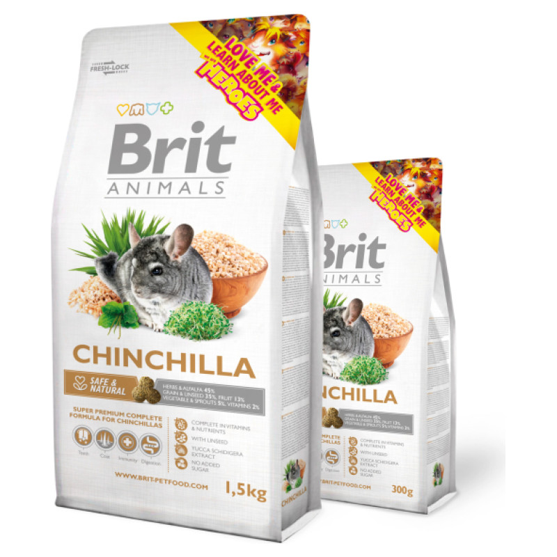 Brit Animals Chinchila Complete 1,5kg