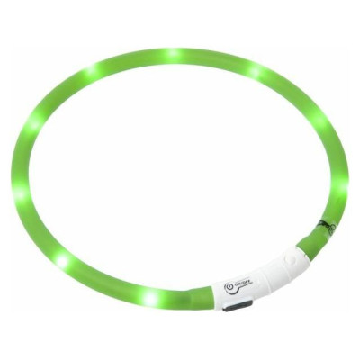 Flamingo LED kakla siksna VISIO GREEN 70 cm