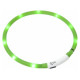 Flamingo LED kakla siksna VISIO GREEN 70 cm