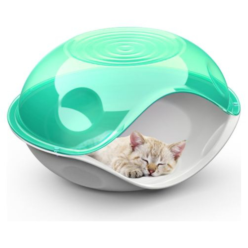 Georplast Plastmasas guļvieta Duck Plain Transparent cm.57x48x32