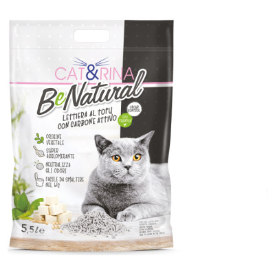 Record CAT&RINA Tofu Odour Control 5.5 Lt - tofu pakai&scaron;i kaķiem