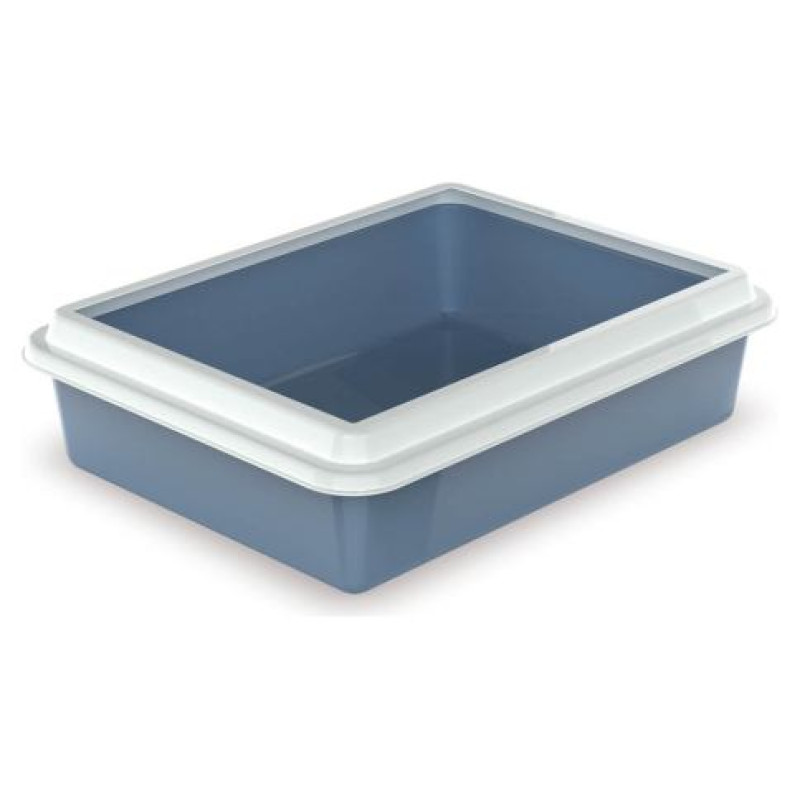 Georplast Atvērtā kaķu tualete ar apmali 43,5x34x11 cm, dažādas krāsas