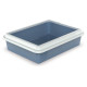 Georplast Atvērtā kaķu tualete ar apmali 43,5x34x11 cm, dažādas krāsas
