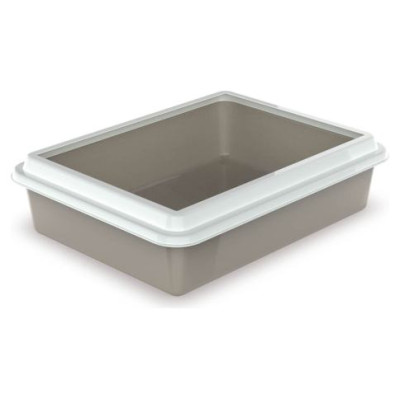 Georplast Atvērtā kaķu tualete ar apmali 43,5x34x11 cm, dažādas krāsas