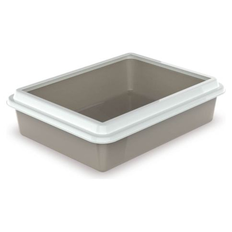 Georplast Atvērtā kaķu tualete ar apmali 43,5x34x11 cm, dažādas krāsas