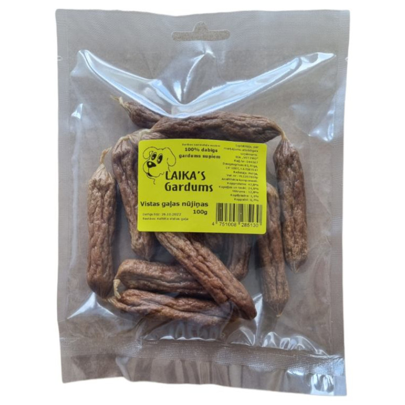 Laikas Gardums Vistas gaļas nūjiņas 100g