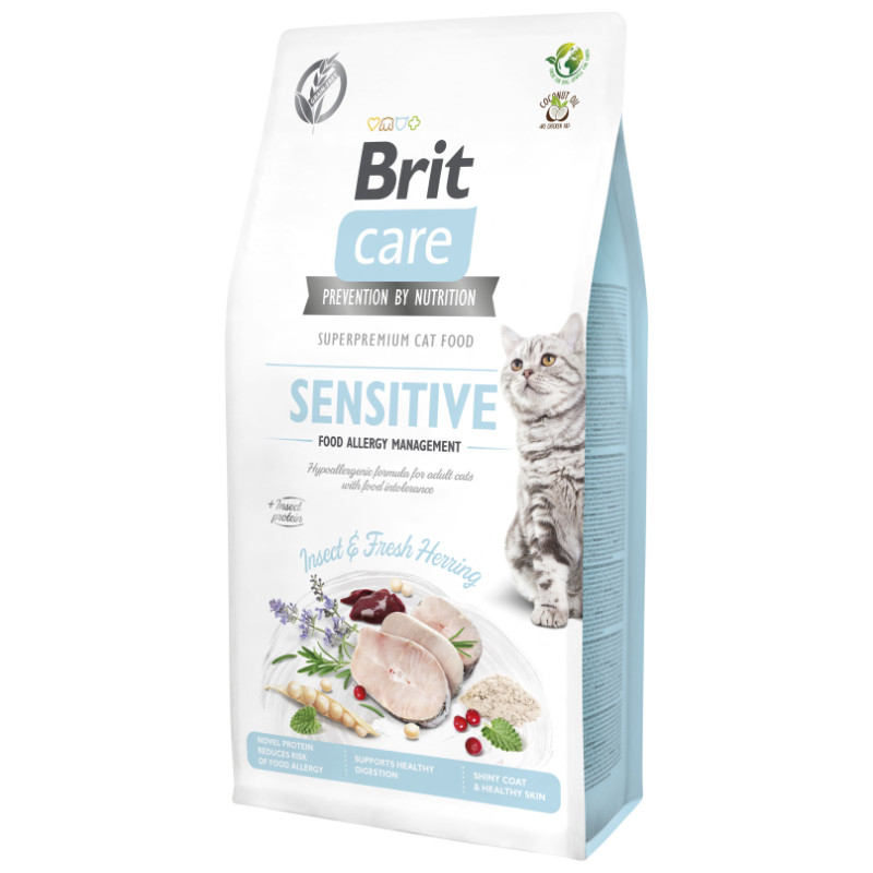 Brit Care Cat GF Sensitive Insect&Fresh Herring 0,4kg