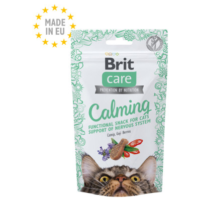 Brit Care Cat Snack Calming 50 g papildbarība kaķiem
