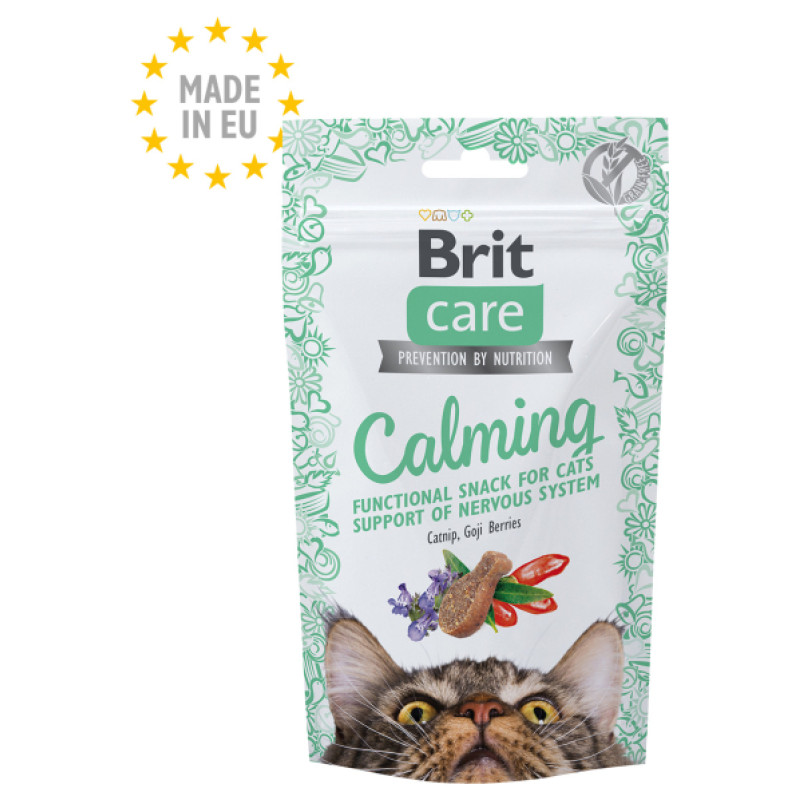 Brit Care Cat Snack Calming 50 g papildbarība kaķiem