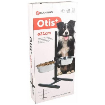 Flamingo Statīvs bļodām 2x21cm 1,5l (ar bļodām)