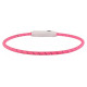 Flamingo LED kakla siksna atstarojoša VISIO PINK 33-63,5cm 8mm