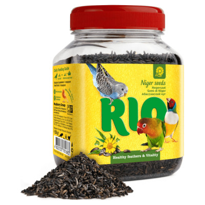 Mealberry RIO Niger seeds 250 g - papildbarība dekoratīvajiem putniem