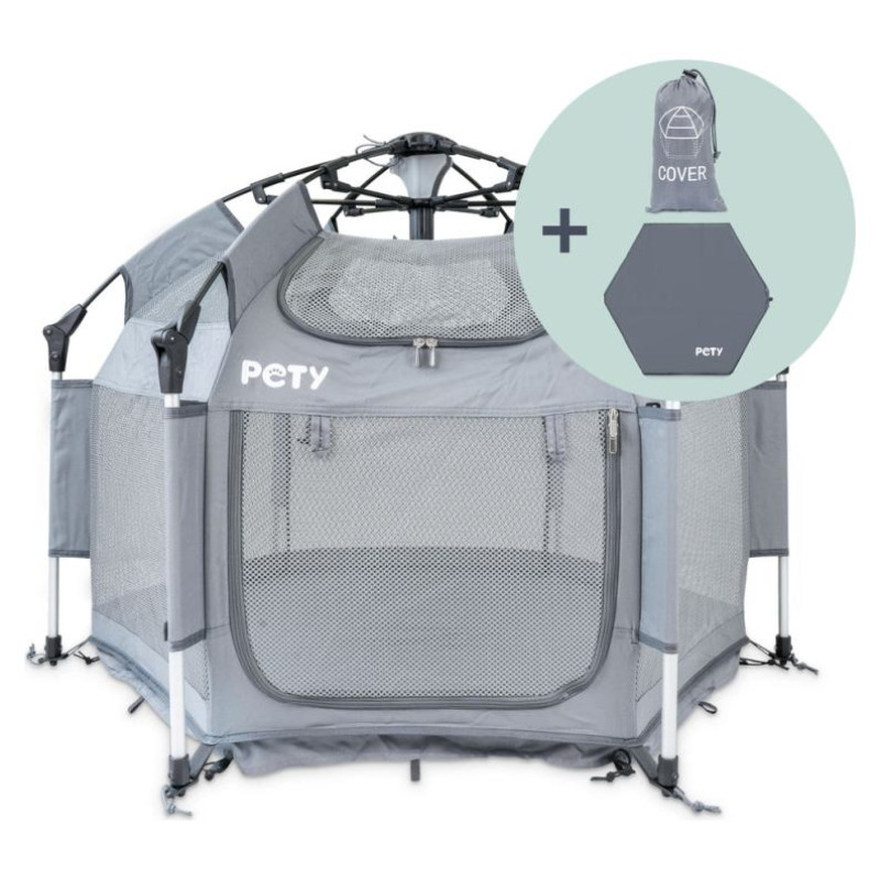 Inveno PETY mazais komplekts ar paklāju un vāku antracīta krāsā