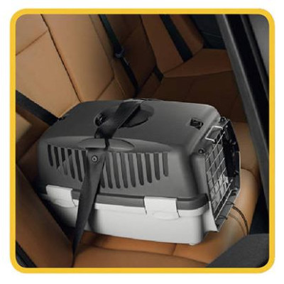 Record Transporta būris GULLIVER 2 55x36x35cm Artic blue/steel blue ar metāla durvīm