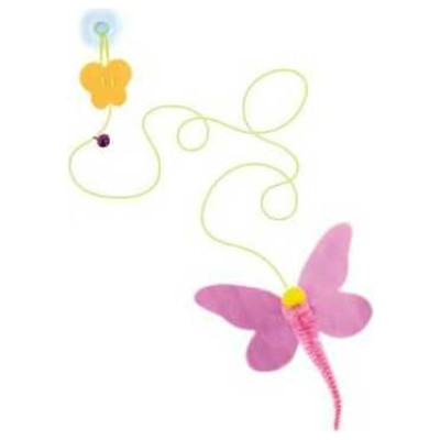 Record Rotaļlieta kaķiem Butterfly 130 cm