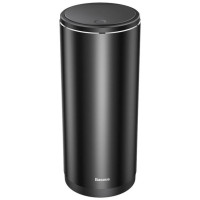 Baseus Mini Car Waste Bin with Lid Black (CRLJT-01)