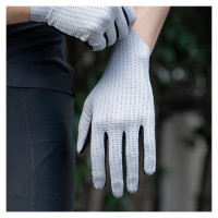 Rockbros Breathable Full Finger Cycling Gloves, Size: S - Gray