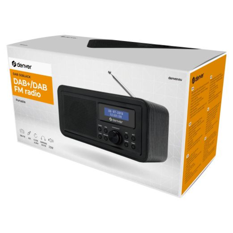 Denver DAB-30 Black