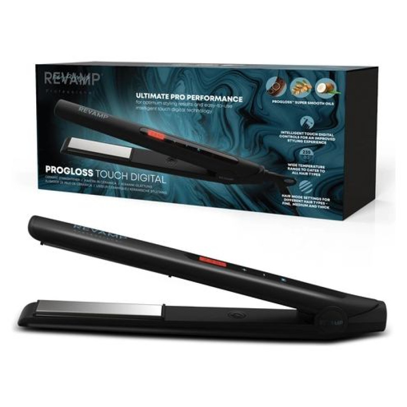 Revamp ST-1500-EU Progloss Touch Digital Ceramic Straightener