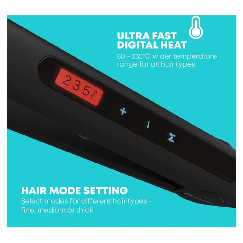 Revamp ST-1500-EU Progloss Touch Digital Ceramic Straightener