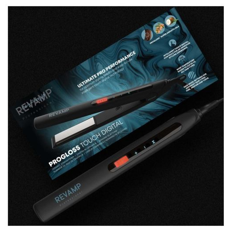 Revamp ST-1500-EU Progloss Touch Digital Ceramic Straightener