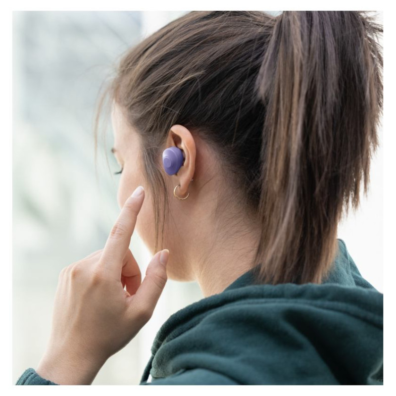 Hama 00184165 Freedom Buddy True Wireless, Purple