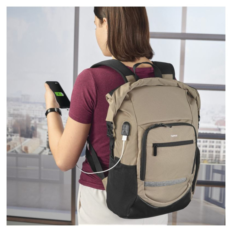 Hama 00217238 Terra Backpack 15.6 Beige