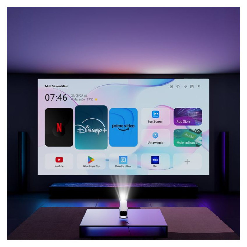 Manta PMA202A24 MultiVision Mini Smart Projector