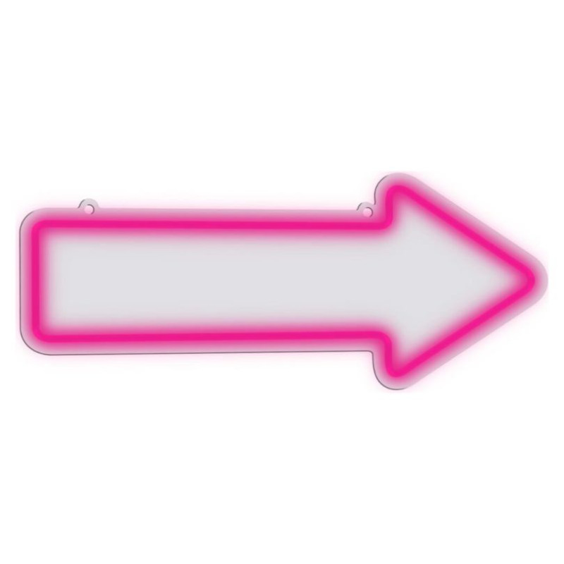 Manta SNL107PK Style Neon Lights ARROW  pink
