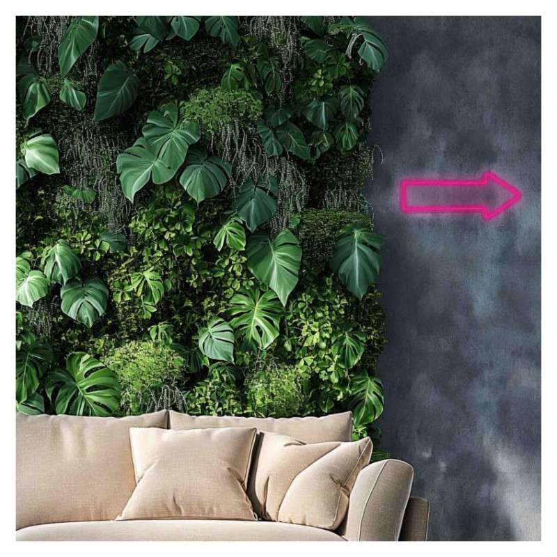 Manta SNL107PK Style Neon Lights ARROW  pink