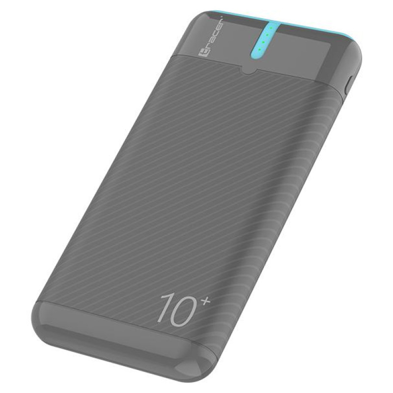Tracer 47514 EnerGo 10000mAh Power Bank gray/blue