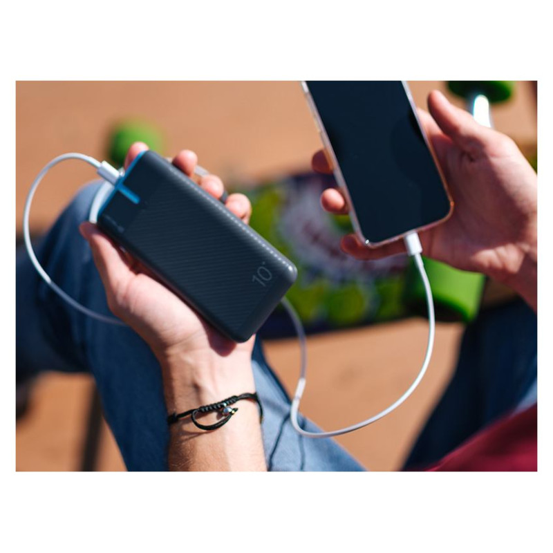 Tracer 47514 EnerGo 10000mAh Power Bank gray/blue