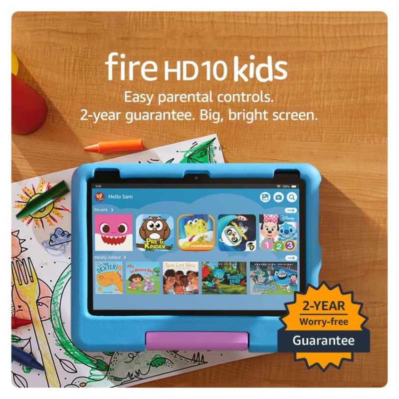 Amazon Fire HD10 Kids 13 Gen 32GB 10,1 Blue