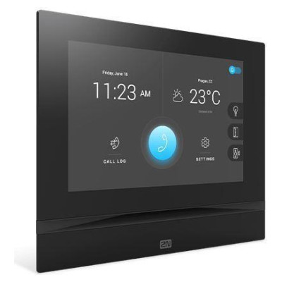 2N ANSWERING UNIT INDOOR VIEW/TOUCH BLACK 91378601 2N